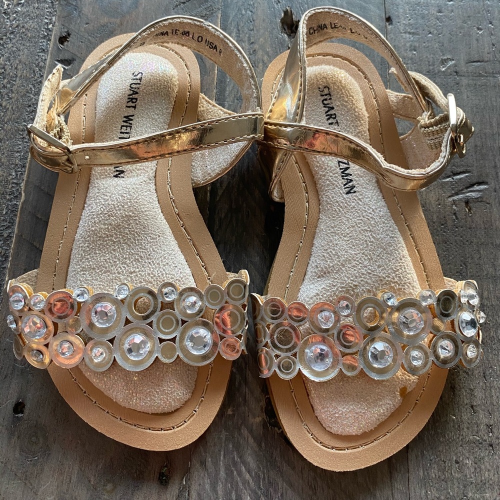 Stuart Weitzman Little Girls sandals size 8